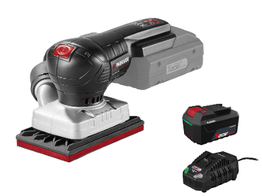 Set Parkside 20V: Chargeur 4,5A PLG20 + Batterie 4Ah PAP204 + Ponceuse vibrante PAMSP20 ou excentrique PAESP20 PARKSIDE®