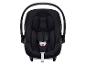 Zwart babyautostoeltje met veiligheidsharnas en draagbeugel, model ATON B2