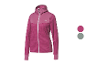 Crivit roze dames fleece jack met capuchon.