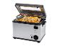 SilverCrest elektrische friteuse met frietjes in de frituurmand.