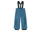 Salopette de ski bleue pour enfant.