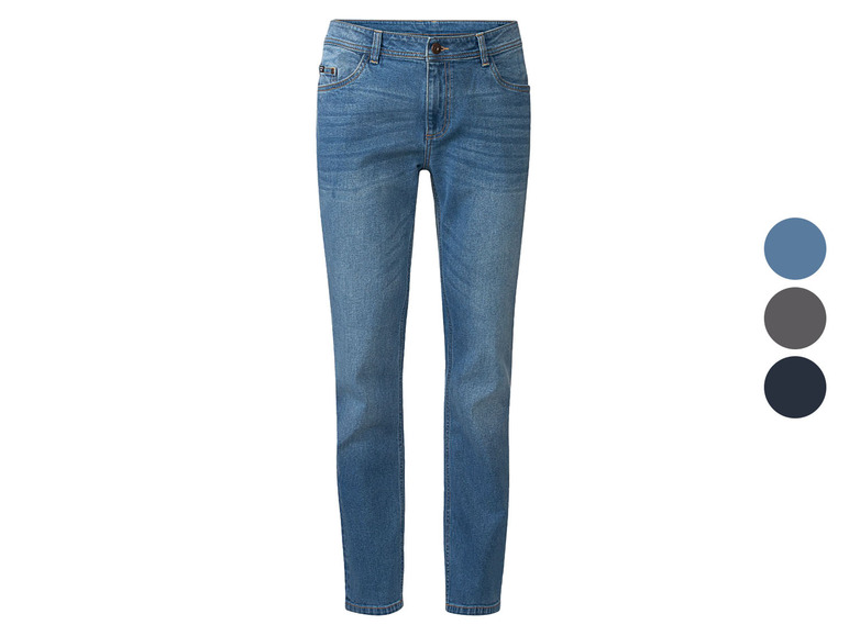 Ga naar volledige schermweergave: LIVERGY Slim fit jeans van een katoenmix - afbeelding 1