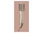 Gouden Cien Beauty roterende haarborstel met zwart snoer.