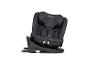 Siège auto bébé Bebeconfort noir avec harnais et base Isofix.