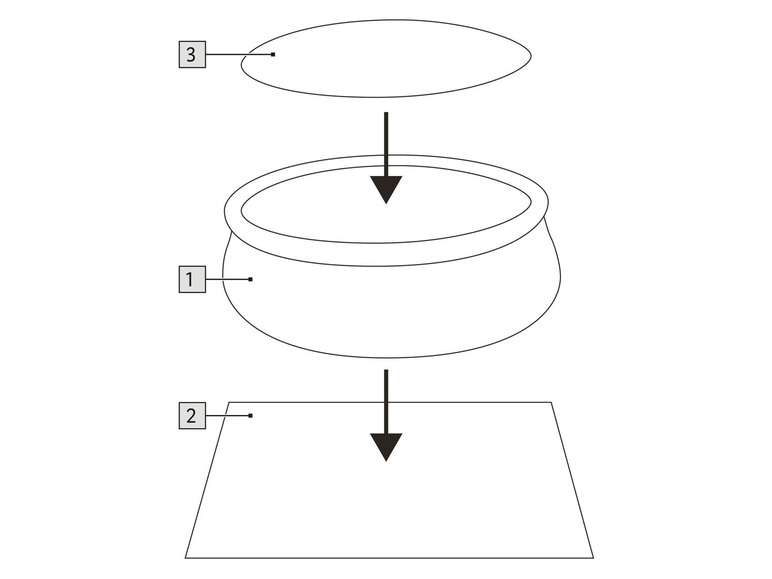 Ga naar volledige schermweergave: CRIVIT Zwembad »Quick-Up«, Ø 450 x 122 cm - afbeelding 8