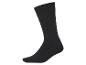 Chaussette noire individuelle avec pointe et talon renforcés