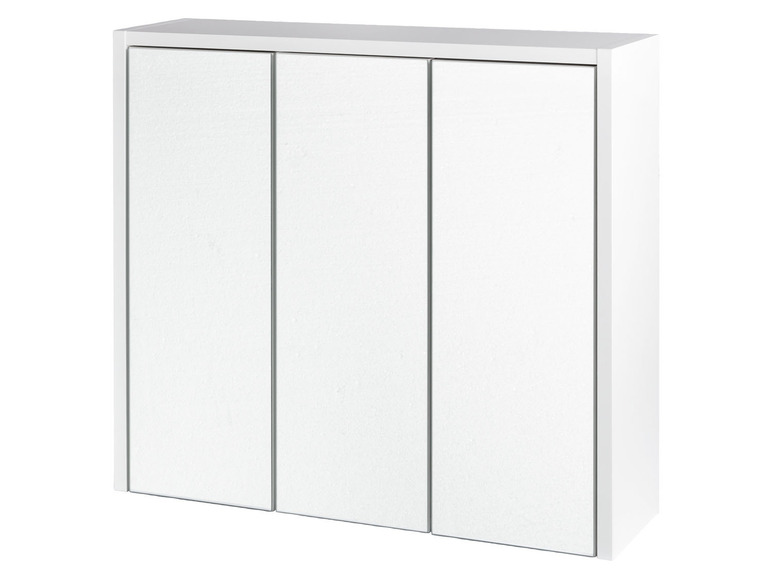 Aller en mode plein écran LIVARNO home Armoire de toilette à miroir, 65 x 60 x 17 cm - Photo 1