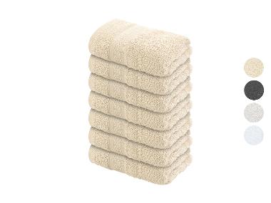 10er Set Seiftücher Gesichtstücher Gästehandtücher kleines Gästetuch 30x30 cm eB