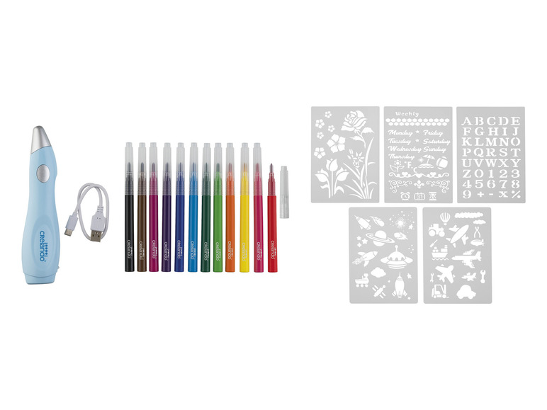 crelando® Airbrush starterset online kopen op Lidl.be