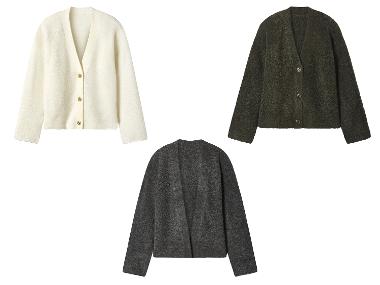 Cardigan en maille bouclée pour femmes esmara®