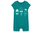 Een turquoise babypakje met ijsjes