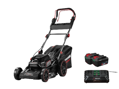 PARKSIDE® Tondeuse à gazon 40 V PARKSIDE PERFORMANCE® PPRMA40 avec 2 batteries et double chargeur