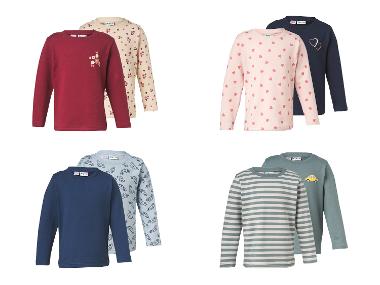 LUPILU® Sweatshirts thermiques pour enfants, 2 pièces