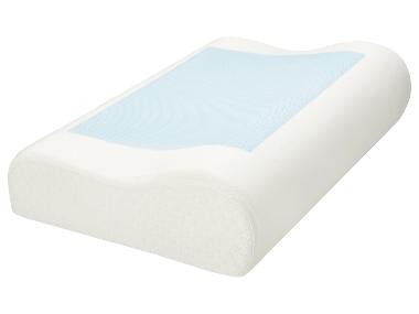 LIVARNO® Oreiller cervical avec insert en gel, 48 x 30 x 11 cm