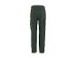Pantalon de travail vert foncé avec détails vert clair, vue arrière.