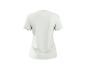 Wit T-shirt met korte mouwen, achteraanzicht