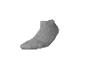 Chaussette courte grise en coton