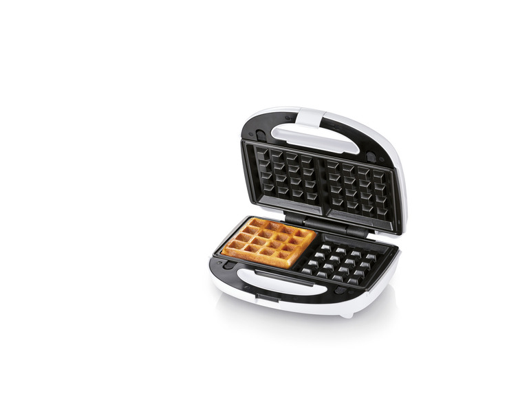 Ga naar volledige schermweergave: SILVERCREST® Wafelijzer, 750 W, 3 wisselplaten - afbeelding 8
