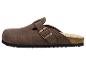 Sabots Esmara en daim marron avec boucle et semelle en liège