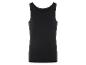 Eenvoudig zwart tanktop.