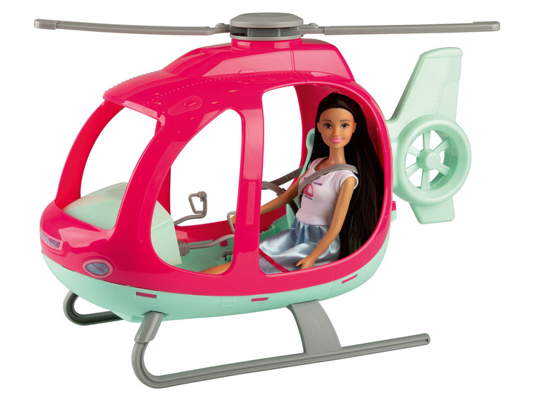 Ga naar volledige schermweergave: Playtive Fashion Doll met auto of helikopter - afbeelding 9