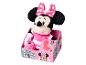 Peluche Minnie Mouse dans une boîte rose Disney Shoulder Squad.