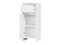 Armoire blanche avec tiroir et porte