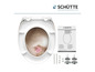 Toiletbril met softclose en montage-instructies van Schütte