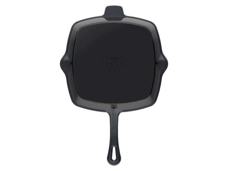 Ga naar volledige schermweergave: Gietijzeren grillpan, 24,5 x 24,5 cm - afbeelding 13