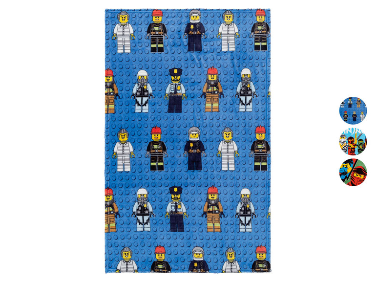 Ga naar volledige schermweergave: LEGO Fleecedeken, 100 x 150 cm - afbeelding 1