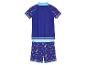 Kinder zwempak: shirt en zwembroek, surfprint.