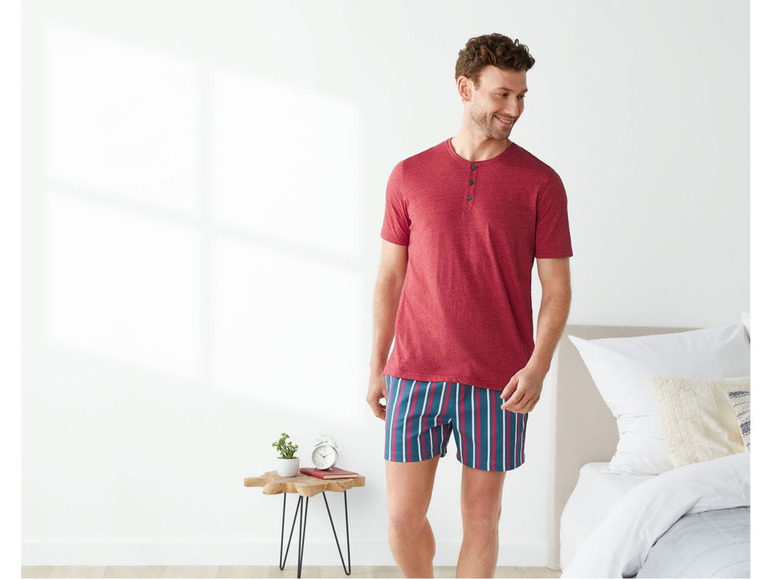 Aller en mode plein écran LIVERGY® Pyjama aéré en un mélange de coton - Photo 4