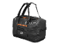 Sac de sport Crivit noir avec des détails orange.