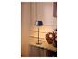 LIVARNO home LED-accutafellamp op een houten dressoir.