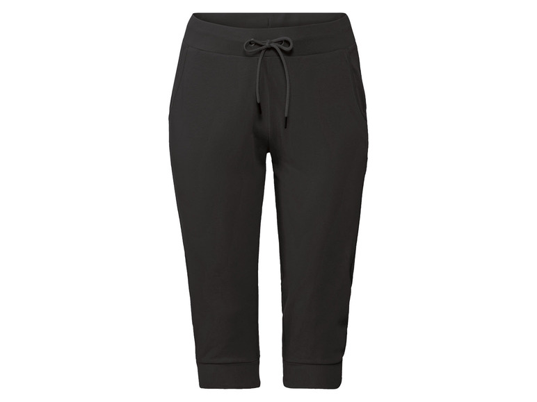 Ga naar volledige schermweergave: esmara® Losse capri broek van een katoenmix - afbeelding 4
