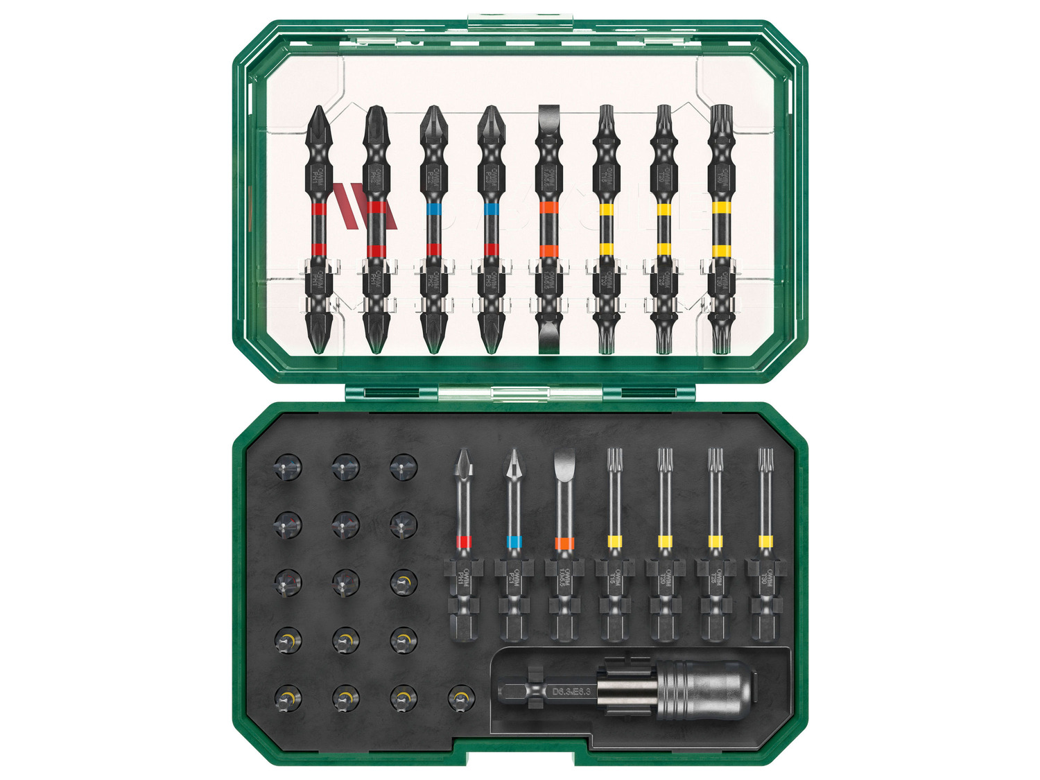PARKSIDE® Bitset of bit en steeksleutelset impact