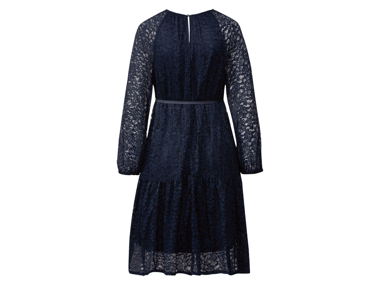Lange zwangerschapsjurk met ruches - BLAUW - Kiabi - 25.00