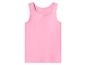 Roze mouwloze top voor kinderen