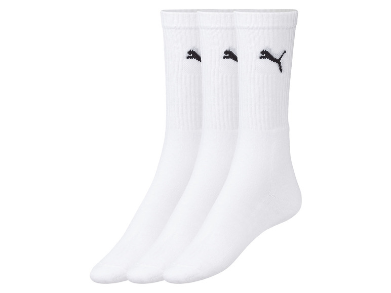 Aller en mode plein écran Puma Set de 3 paires de chaussettes en un mélange de coton - Photo 4