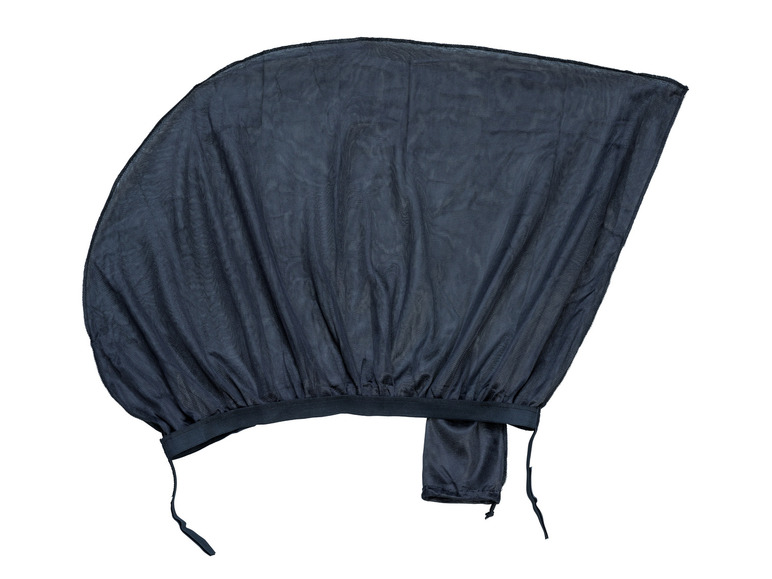 Pare-soleil pour voiture, filet noir avec élastique