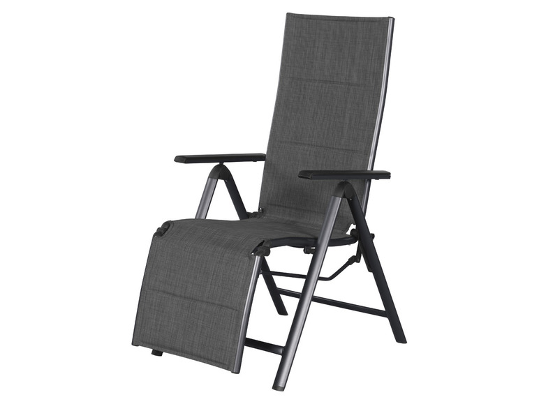 Aller en mode plein écran Fauteuil relax jardin en aluminium pliable LIVARNO home Toronto - Photo 1