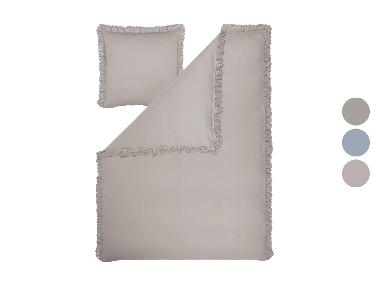 LIVARNO® Housse de couette en satin de microfibre, 140 x 200 cm