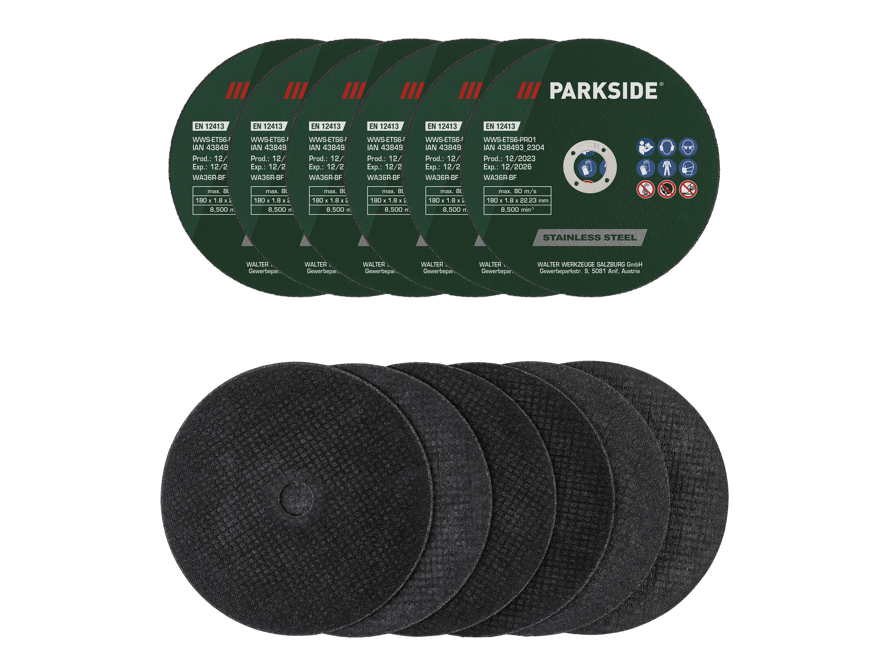 Doorslijpschijven 180 mm PARKSIDE®
