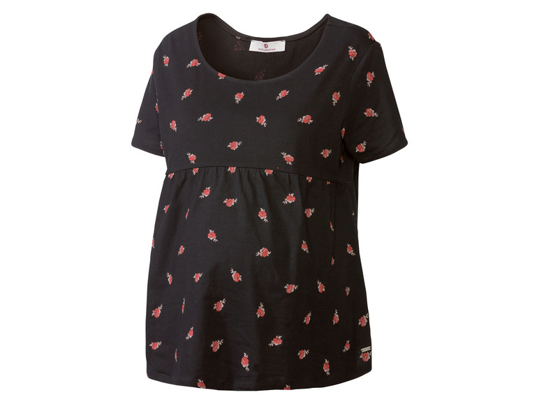 Ga naar volledige schermweergave: bellybutton Zwangerschapsshirt met korte mouwen - afbeelding 2