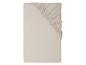 Drap-housse beige clair