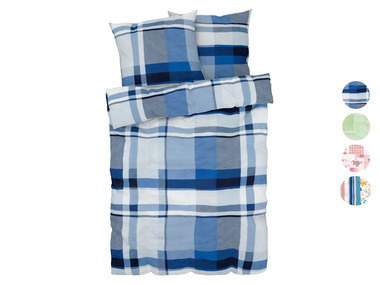 Housse de couette en coton seersucker LIVARNO home, 200 x 220 cm