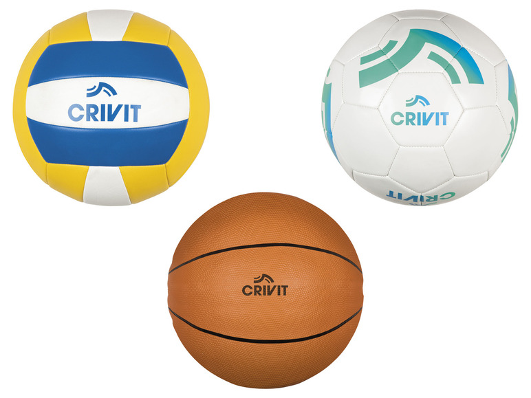 Aller en mode plein écran CRIVIT Football, volley-ball ou basket-ball - Photo 1