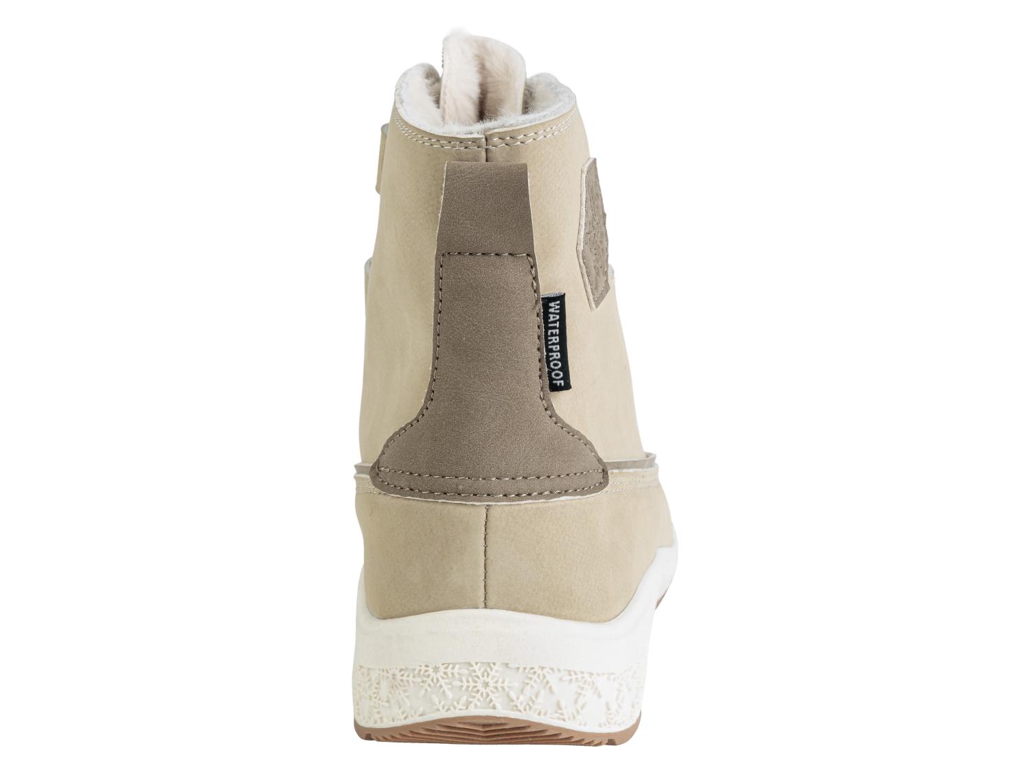 met veters schoenen Dames met bont donker bruin Vaminia