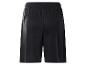 Short de sport noir avec taille élastique, vue arrière