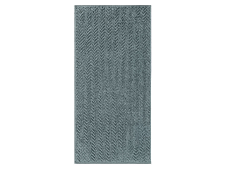 Aller en mode plein écran LIVARNO home Serviette de toilette en éponge, set de 2, 50 x 100 cm - Photo 3